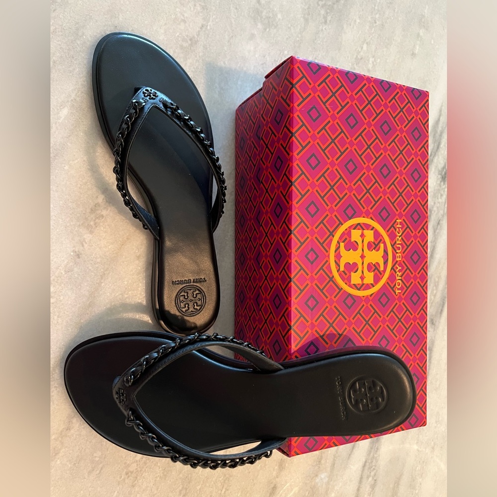 Tory Burch Everly Chain Thong Sandal